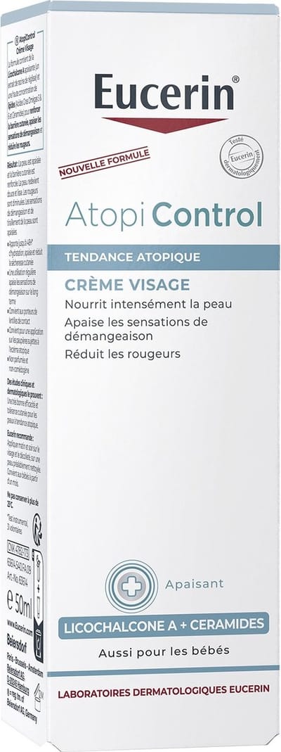Eucerin AtopiControl Kalmerende Gezichtscrème - 50 ml