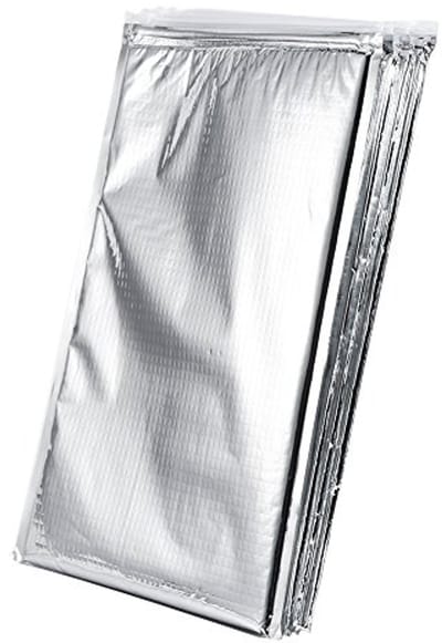 5x Aluminium Folie Isolerende Voedselopslagzakken - Waterdichte Sandwichzakken voor School en Reis