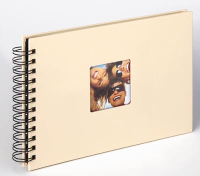 Walther SA-109-H Fun - Spiraal album - Formaat 23 x 17 cm - Crème