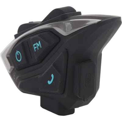 Casque Bluetooth pour Moto 2 Personnes Portée 3280ft Étanche IP66 Partage de Musique Haut-parleur de Casque de Moto pour ATV