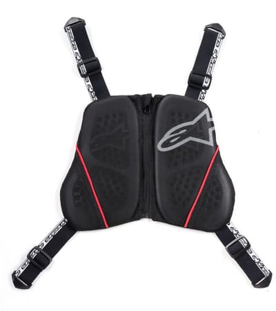Alpinestars Nucleon KR-C Zwart Wit Rood -