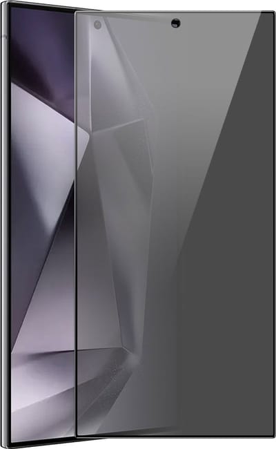 Privacy Screenprotector Geschikt Voor Samsung Galaxy S24 Ultra - Solidenz Privacy Glas - S24 Ultra Privacy Glass - Tempered Glass - Anti Spy Screen Protector - Gehard Glas