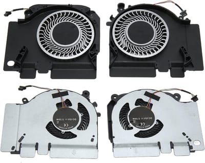 Vervangende 12V CPU Koelventilator voor Laptop, Interne Koeling voor Gaming Notebook, Geschikt voor GTX1060 en RTX2060, 15.6 inch Model