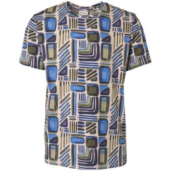 No Excess Mannen Ronde Hals T-Shirt Blauw XXL