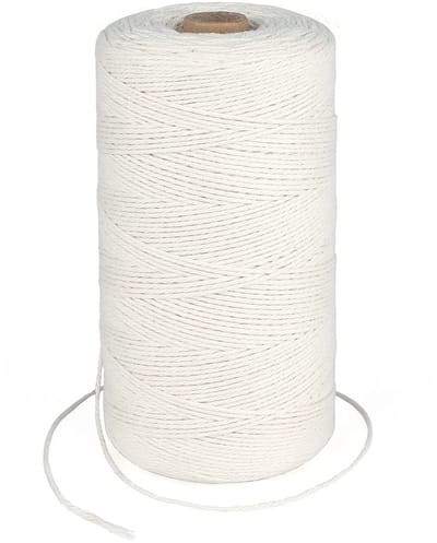 Cosensi - Dailygoods - Dailygoody - Katoen Touw - Gift String - 450 Meter - Beige - DIY Ambachten - Koken - Perfect voor Scrapbooking
