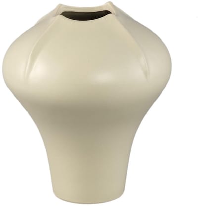 PTMD - Vaas Ginos - Beige - 22x22x25cm