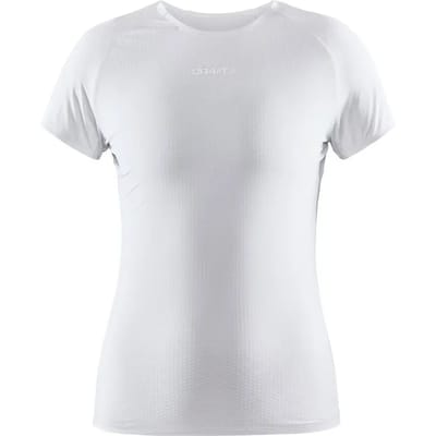 CRAFT ACTIVE NANOWEIGHT SS W Dames Thermoshirt - Wit