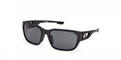 Adidas SP0092 Matte black 58/18/130 MAN Zonnebrillen