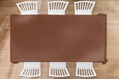 Tafelkleed - Tafellaken - 260x130 cm - Bruin - Donker - Kleuren - Binnen en Buiten