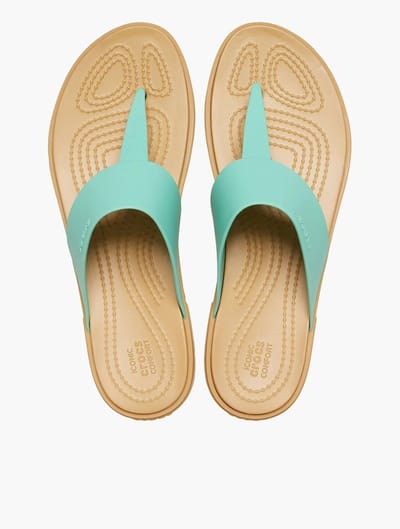 Crocs Tulum Flip Jade Stone Maat 34/35 US 5