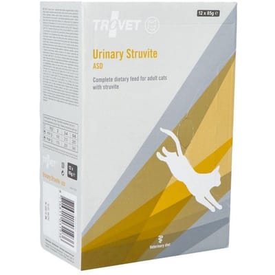 TROVET Urinary Struvite ASD Kat - 12 x 85 gr maaltijdzakjes