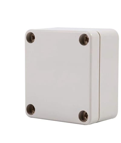 Waterdichte elektronische behuizing - ABS materiaal - geschikt voor schakelkasten en stroomverdeling - afmetingen 65 * 60 * 35mm