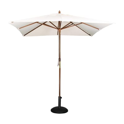 HorecaTraders Creme Parasol Vierkant 2,7(h)x 2,5(l)x 2,5(b) meter