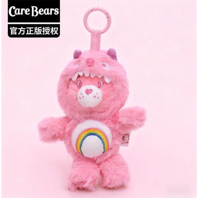 Nieuwe Originele Care Bears CAREBEARS Regenboog Beer Monster Pluche Hanger Hanger Speelgoed Pop Sleutelhanger Meisje Verjaardagscadeau