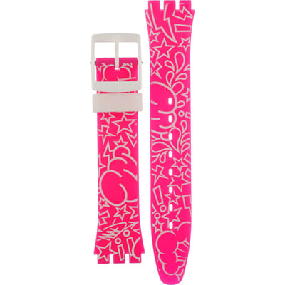 Swatch Plastic - Originals Medium (34mm) /Access/Solar/Musicall/Stop - G/SK/SL/SR/SS/SO28 AGP133 GP133 Shout Out band