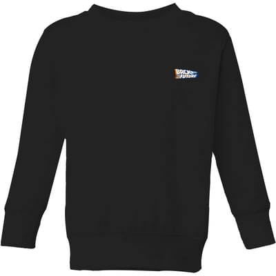 Back To The Future Kids' Sweatshirt - Black - 98/104 (3-4 jaar)