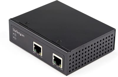 StarTech Industrial GbE PoE Verlenger 60W 802.3bt PoE+ 100m