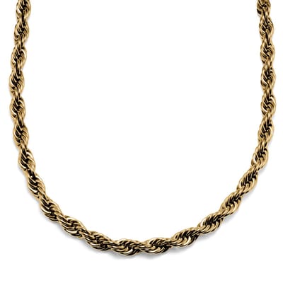 Collin Amager Goudkleurige 10 mm Touwschakelketting
