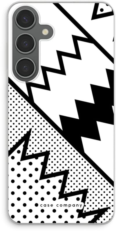 Case Company® - Hoesje geschikt voor Samsung Galaxy S24 Plus hoesje - Pop Art #5 - Soft Cover Telefoonhoesje - Bescherming aan alle Kanten en Schermrand