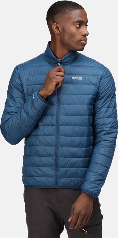 De Regatta Hillpack baffle jas - outdoorjas - heren - geïsoleerd - waterafstotend - Blauw