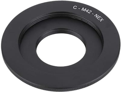 ONF3 - Aluminiumlegering Lens Adapter Ring - Duurzaam - Zwart - Geschikt voor Mount Camera - Accessoires voor C Mount Lens