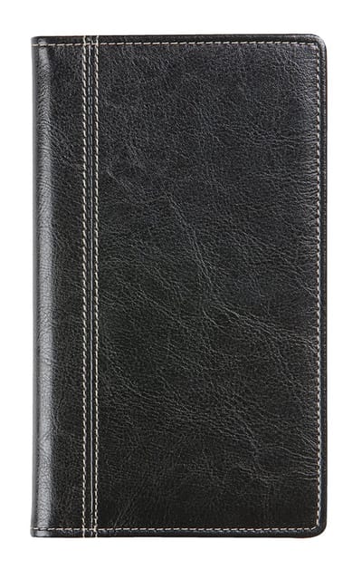 Brepols agenda 2027 - OPTIVISION POCKET [0.717] - PALERMO - Zakagenda - 1 week op 2 pagina's - Weekoverzicht - Gespiraleerd - Zwart - 9 x 16 cm