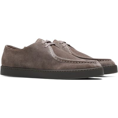 No Label Tuckson Suede Brown Maat: 40 | Veterschoenen Outlet | Heren | Bruin