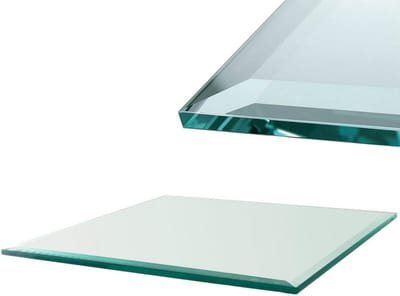 Glazen Plaat 90x60 cm voor Open Haard en Tafel - Veiligheidsglas