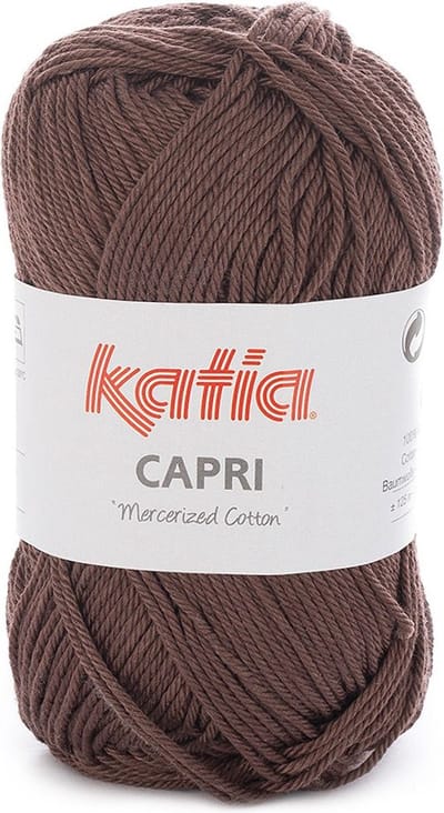 Katia Capri - 82127 donkerbruin - Katoen Garen