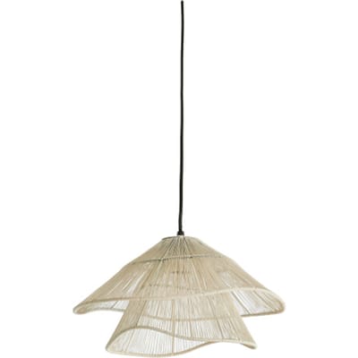 Light & Living - Hanglamp ALAMEDA - Ø36x29cm - Wit