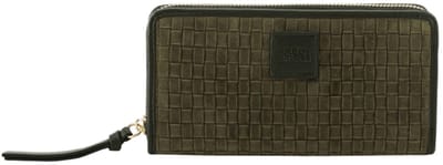 FREDsBRUDER portemonnee Weave Harmony Zip Wallet Khaki Green kaki