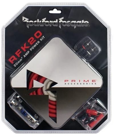 Rockford Fosgate RFK20 Kabelset - 20 mm² - 5 meter