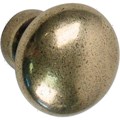 Bertomani Meubelknop - Zamak - Verbronsd - 25mm - Set Van 2