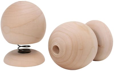 Creativ Company houten stuiterfiguur potloodhouder 12 stuks springend speelgoed.