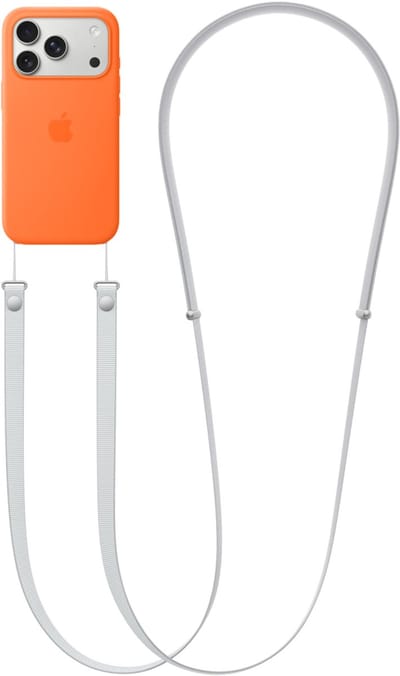 Apple Crossbody Strap - Light Grey