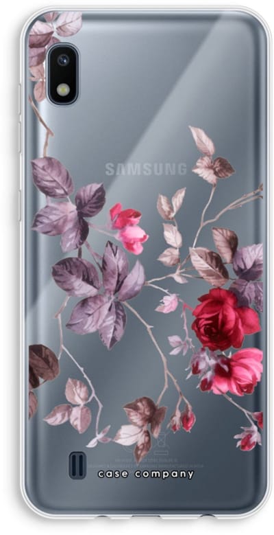 Case Company® - Hoesje geschikt voor Samsung Galaxy A10 hoesje - Mooie bloemen - Soft Cover Telefoonhoesje - Bescherming aan alle Kanten en Schermrand