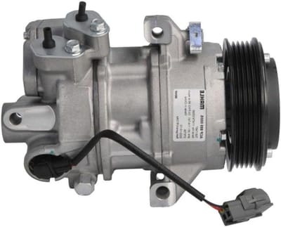 Auto Airco Compressor - Koudemiddel pomp - Auto Onderhoud - 5 Riemschijven - 100 mm - Zilver
