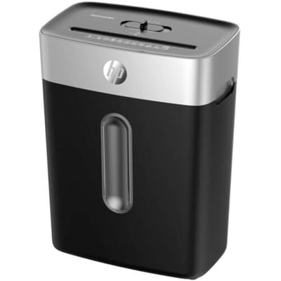 HP OneShred 8CC Papierversnipperaar 8 vellen Cross cut P-4 15 l Ook geschikt voor Paperclips, Nietjes, Creditcards