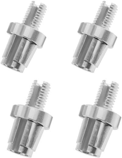 BRENZOOS- Remhendel Afstelregelaar 4 Stuks - M7x26,6x14,6 mm - Aluminium Legering - Lichtgewicht - Duurzaam - Corrosiebestendig - Remonderdelen