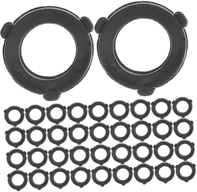 Slang Ring - Pakking Set - Tuinonderhoud - Slijtvast Rubber - 50 Stuks - Zwart