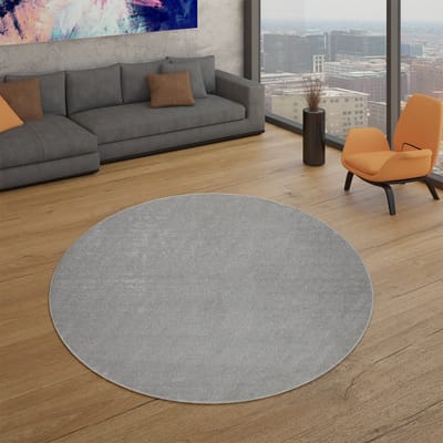 Woonkamertapijt Kurflor effen design modern en tijdloos