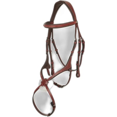 LeMieux Kudos Grackle Hoofdstel Cob Chestnut/Zilver