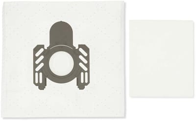 Nedis Stofzuigerzak - 4 Stuks - Synthetisch - Meest verkocht voor: AEG Gr. 5/5s and Electrolux ES 51 / AEG GR5 / Electrolux E51 - Wit