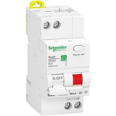 Schneider Electric R9D01625 Aardlekschakelaar/zekeringautomaat 0.03 A