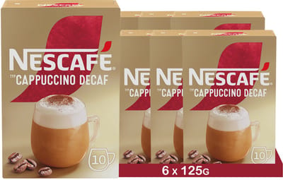 NESCAFÉ Gold Type Cappuccino Cafeïnevrij (6 x 10 x 12g)