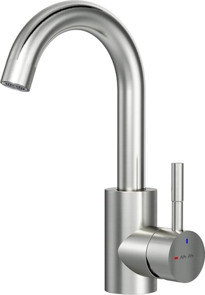 AM.PM X-Joy S - Keukenkraan - Draaibare uitloop - EcoStart - Chroom