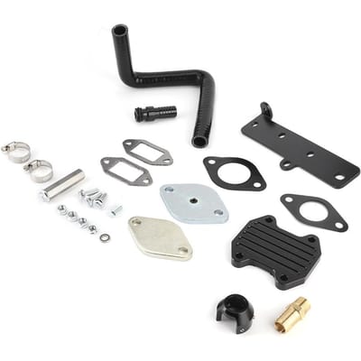 EGR Koeler Gasklephuis Verwijderingskit Geschikt voor Dodge Ram 2500 3500 4500 5500 6.7L 1318Zonder EGR