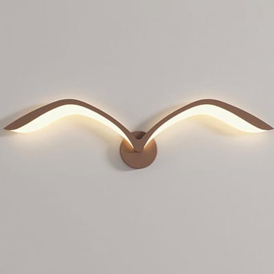 Vogel Wandlamp 9W Creatief Zeemeeuw Muurverlichting Metaal Acryl Warm Wit