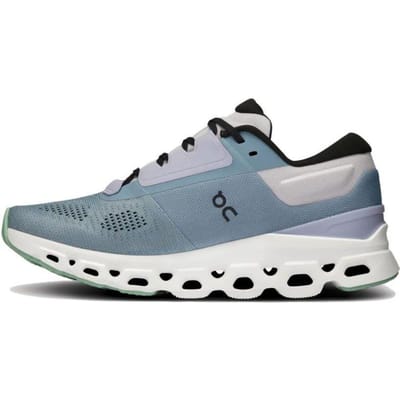 ON Cloudstratus 3 Wash Nimbus Dames Sneakers Blauw 3WD30121505 37.5 gray