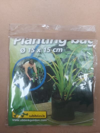 Flexibele vijvermand